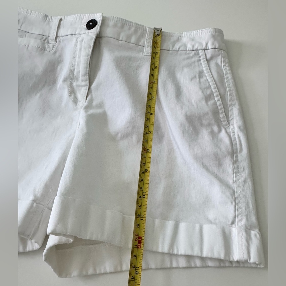 Boden White Cotton Chino Shorts - Picture 10 of 11